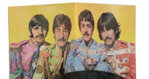 Sgt Pepper's Lonely Hearts Club Band', vinyl LP record by The Beatles, recorded in 1967.