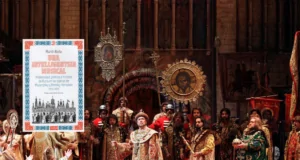 Opera rusa y portada del libro Una intelligentsia musical de Martín Baña