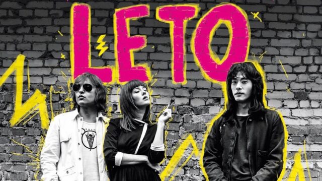 flyer promocional de la película Leto