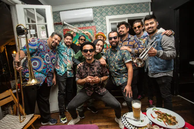 integrantes de Sonora Barón