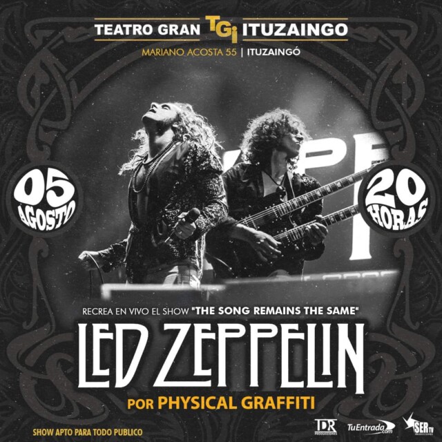 flyer led zeppelin tributo