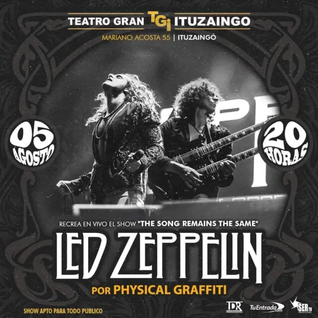 flyer led zeppelin tributo