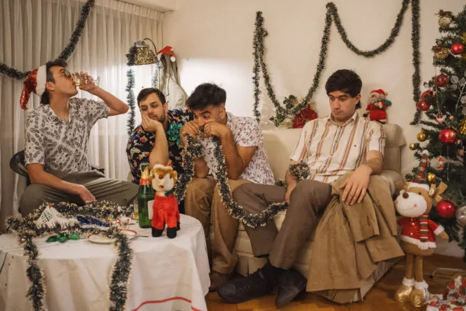 muñecas banda navidad