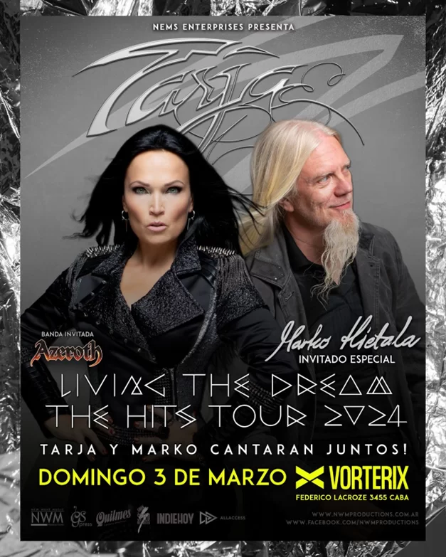 tarja turunen flyer