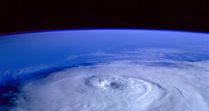 eye of the storm image from outer space