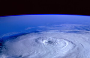 eye of the storm image from outer space