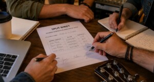 Conocé qué es un Split Sheet, por qué define el reparto de regalías entre autores y cómo puede evitar conflictos legales en una obra musical.